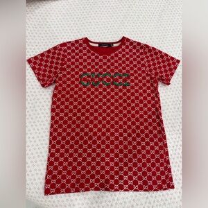 «Gucci» Vibrant Red Tee ! 12-13Y